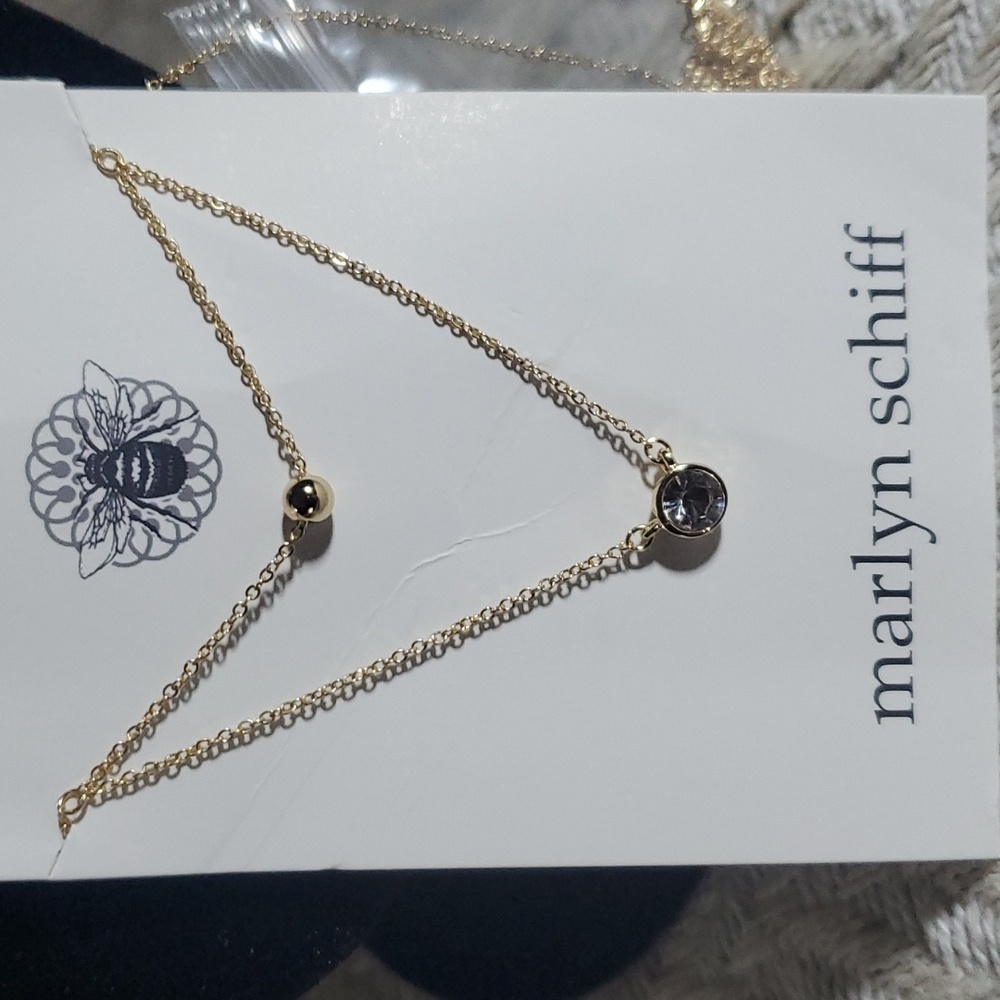 Marlyn Schiff Double Layered Necklace